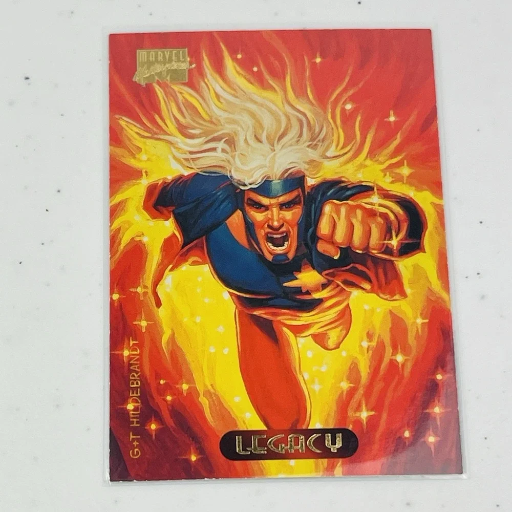 1994 Fleer Marvel Masterpieces Hildebrandt Brothers 66 Legacy Trading Card